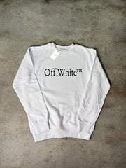 SUDADERA OFFWHIT£