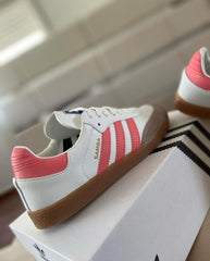 Zapatillas Adidas Samba Blanco Rosa