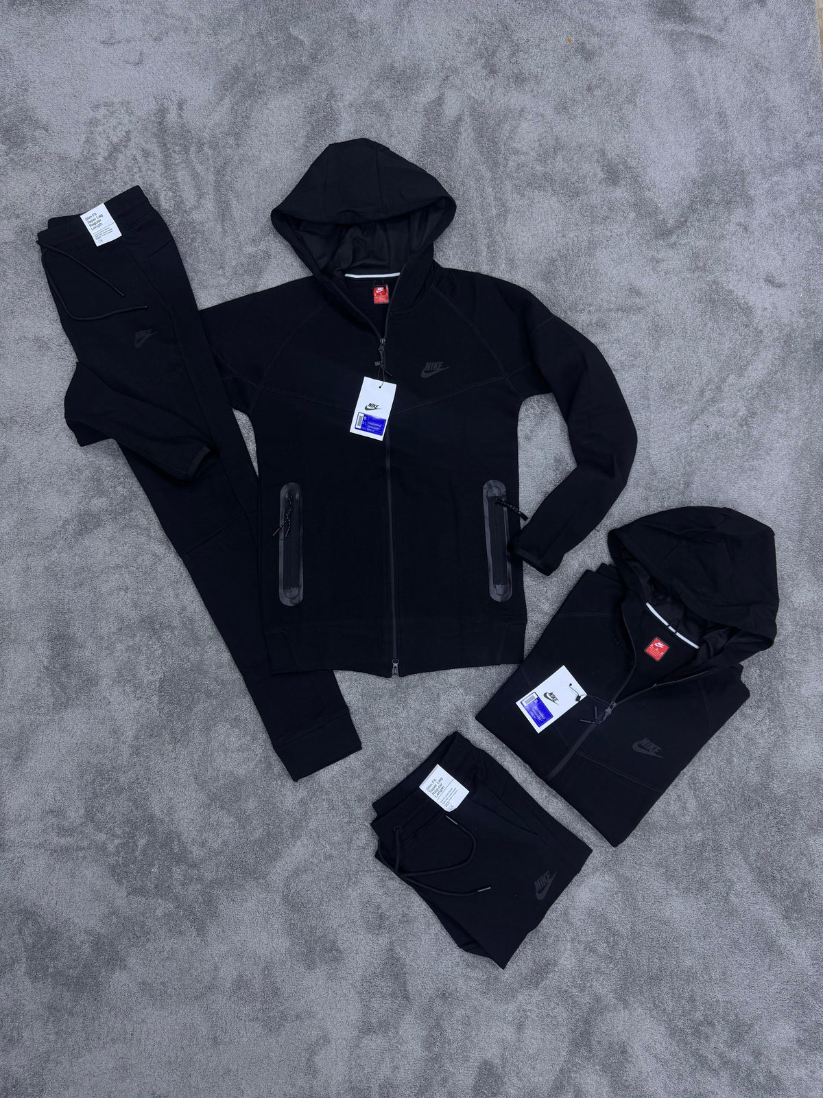 Chandal Nike Tech Fleece Negro