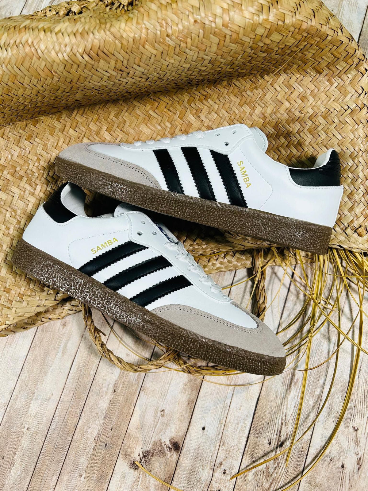 Zapatillas Adidas Samba Blanco Negro