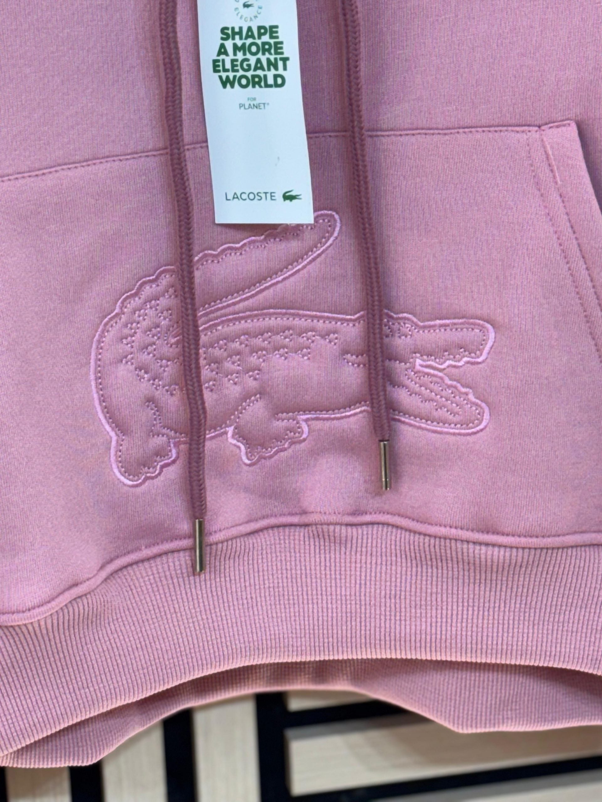 Chandal Lacoste mujer rosa