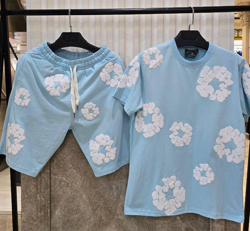 Conjunto Denim Tears Azul